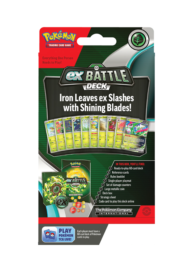 POKÉMON: BATTLE DECK - IRON LEAVES ex