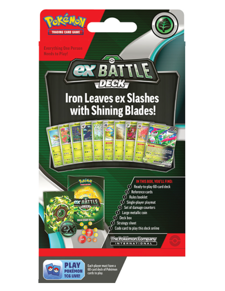 POKÉMON: BATTLE DECK - IRON LEAVES ex