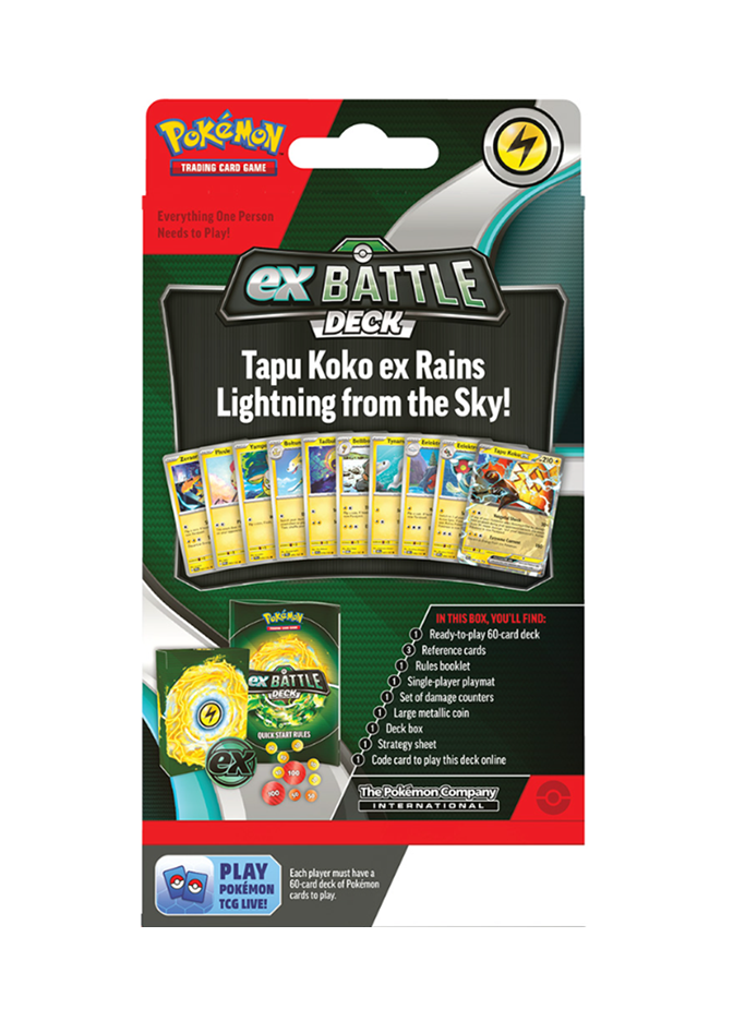 POKÉMON: BATTLE DECK - TAPU KOKO ex