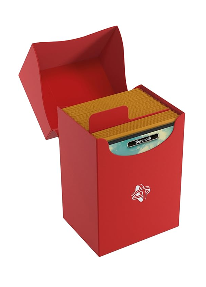 GAMEGENIC - Deck Holder 80+ Red