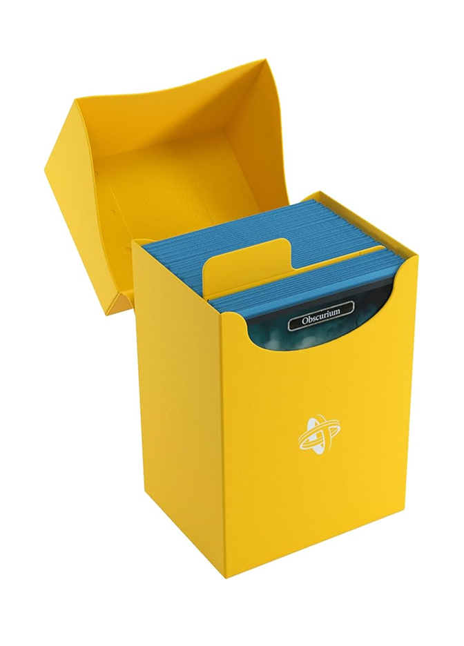GAMEGENIC - Deck Holder 80+ Yellow