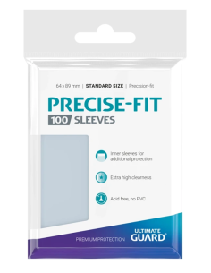 ULTIMATE GUARD: PRECISE-FIT Clear (100)