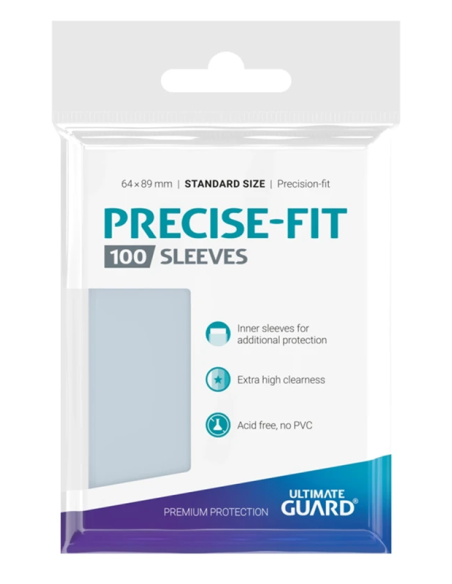ULTIMATE GUARD: PRECISE-FIT Clear (100)