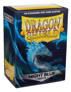 DRAGON SHIELD OBALY - NIGHT BLUE MATTE (100)