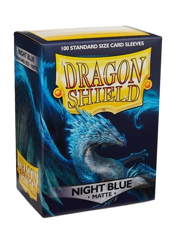 DRAGON SHIELD OBALY - NIGHT BLUE MATTE (100)