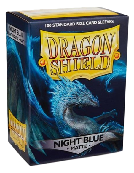 DRAGON SHIELD OBALY - NIGHT BLUE MATTE (100)