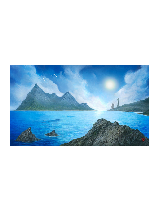 KRAKEN WARGAMES: Playmat - ISLAND