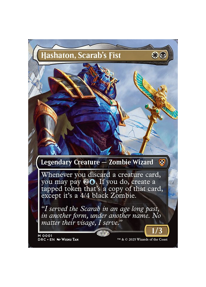 Hashaton, Scarab's Fist