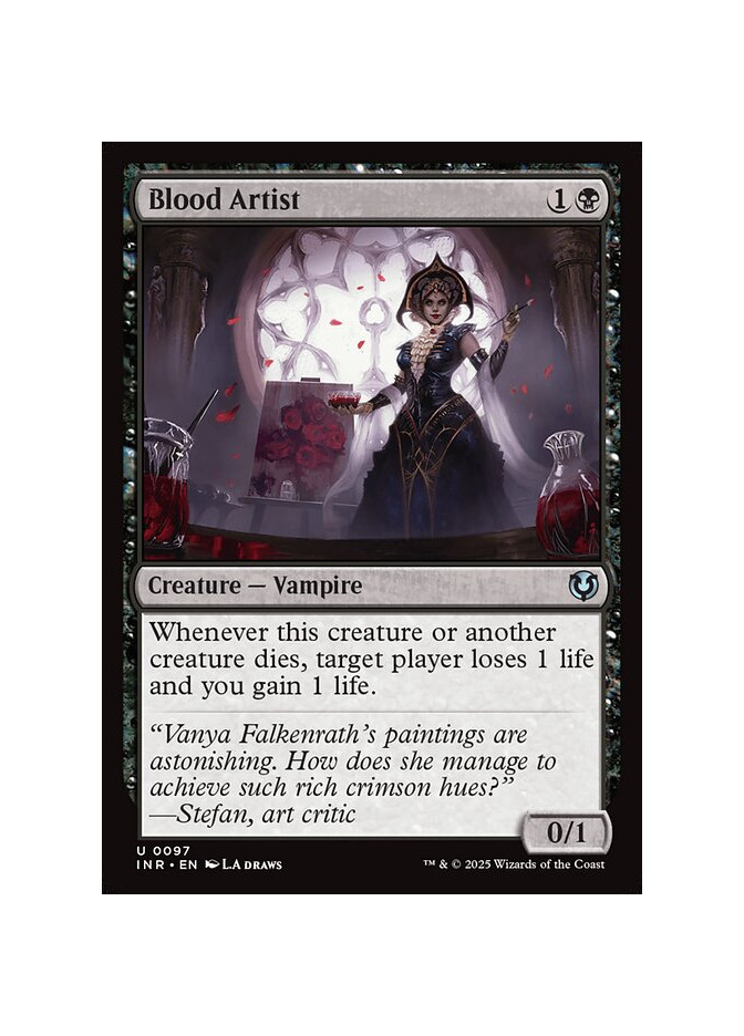 Blood Artist - Foil