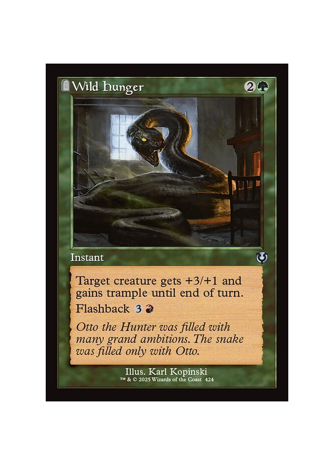 Wild Hunger - Foil