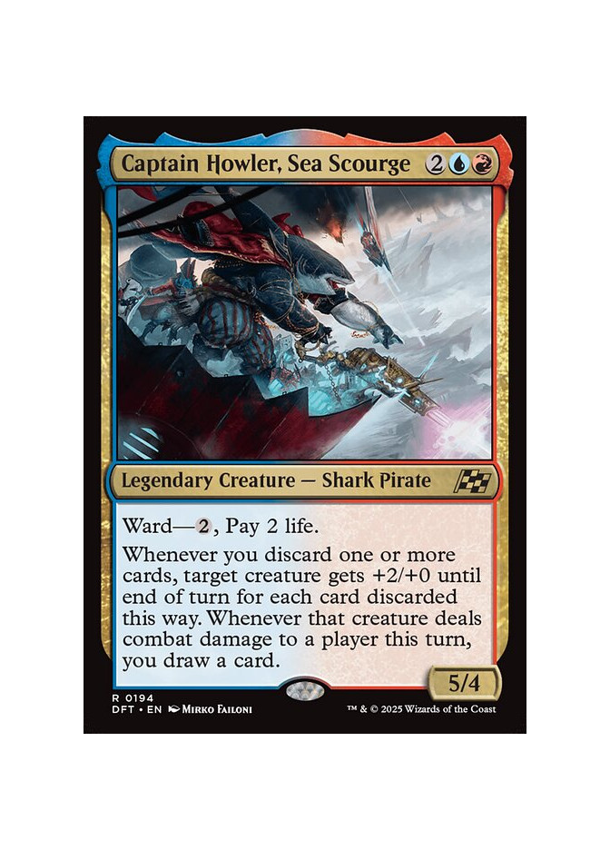 Captain Howler, Sea Scourge