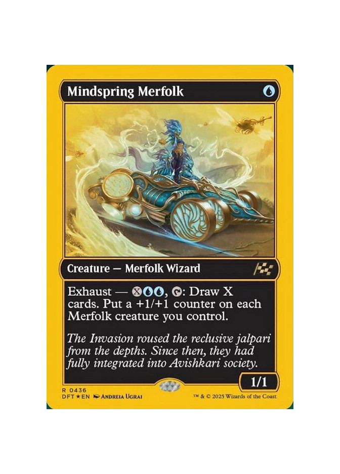 Mindspring Merfolk - Foil
