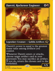 Daretti, Rocketeer Engineer - Foil