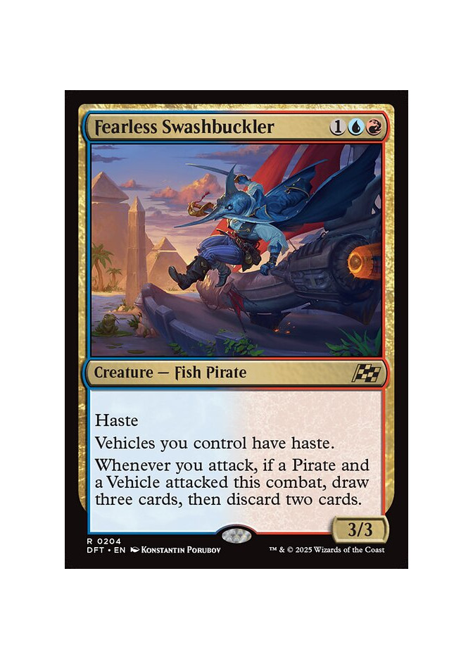 Fearless Swashbuckler - Foil