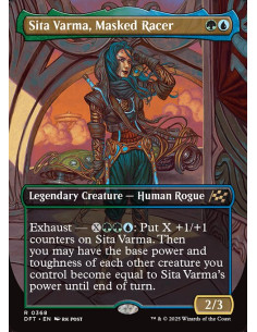 Sita Varma, Masked Racer