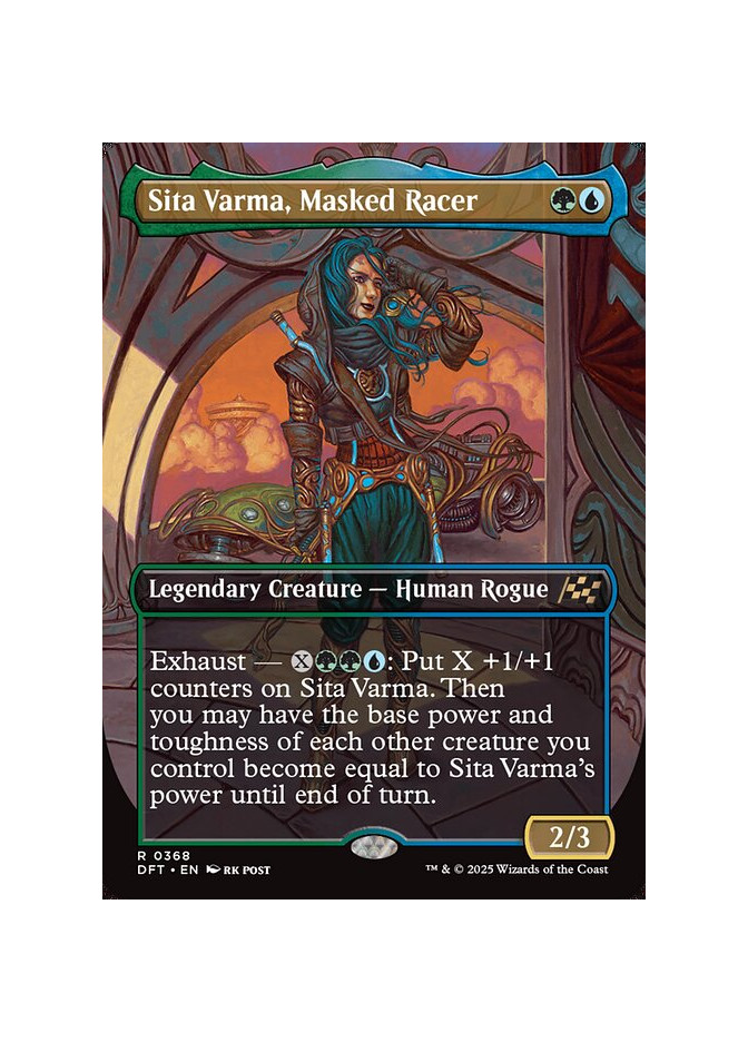 Sita Varma, Masked Racer - Foil