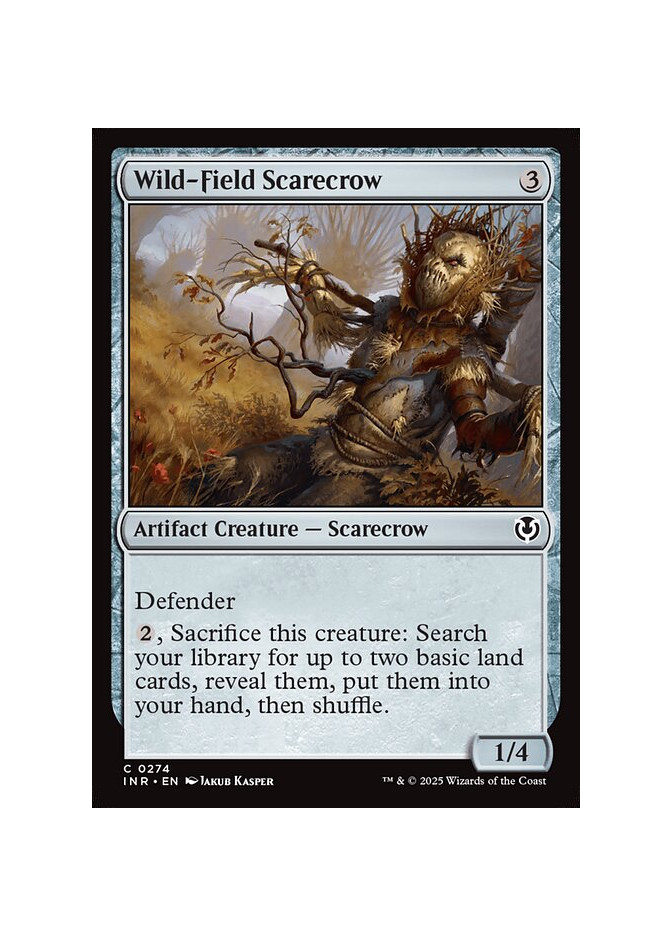 Wild-Field Scarecrow - Foil