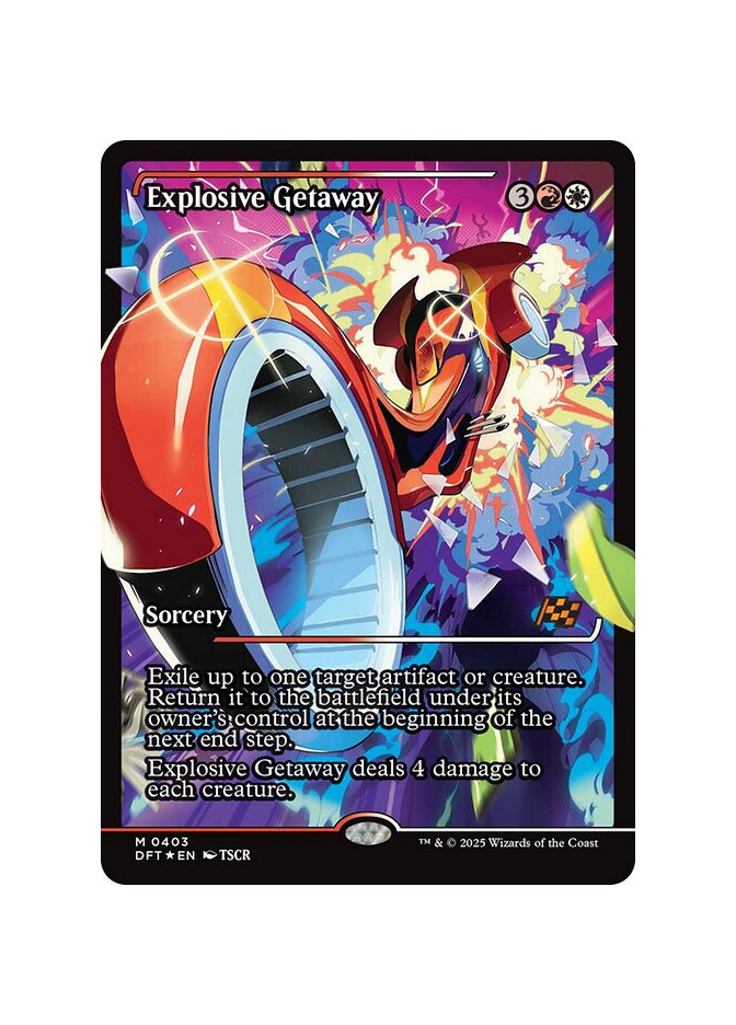 Explosive Getaway - Foil