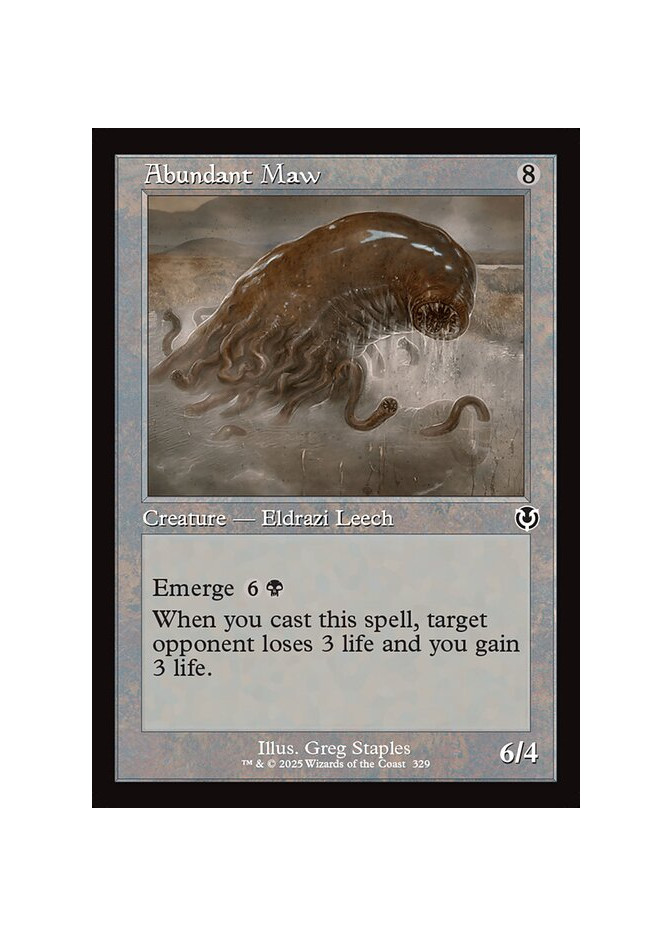 Abundant Maw