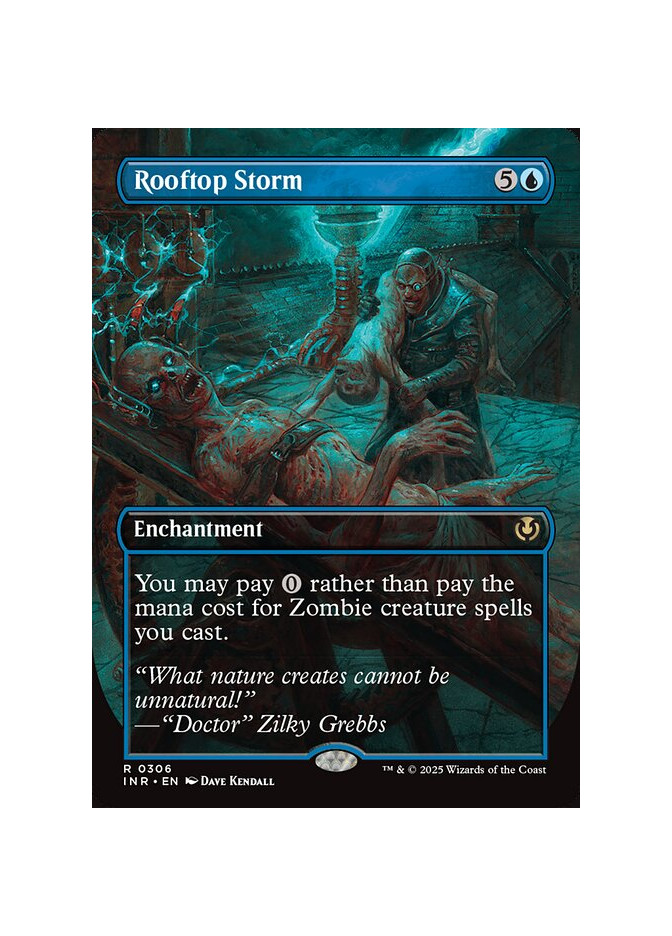 Rooftop Storm - Foil