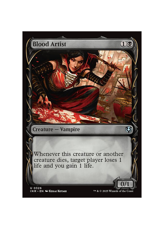 Blood Artist - Foil