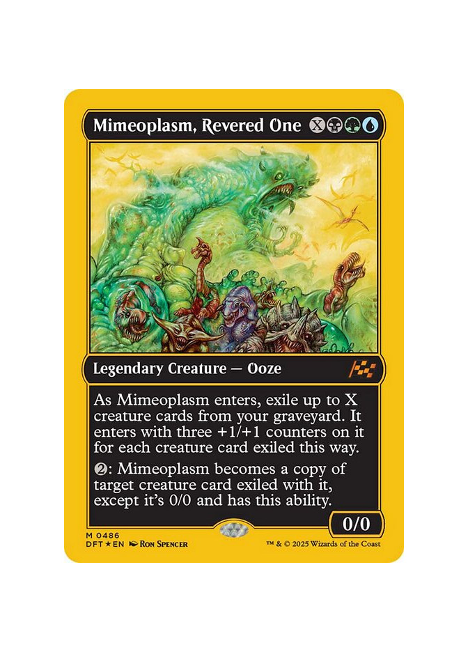 Mimeoplasm, Revered One - Foil