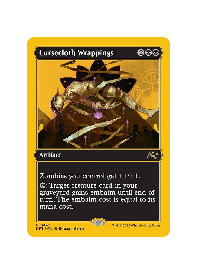 Cursecloth Wrappings - Foil