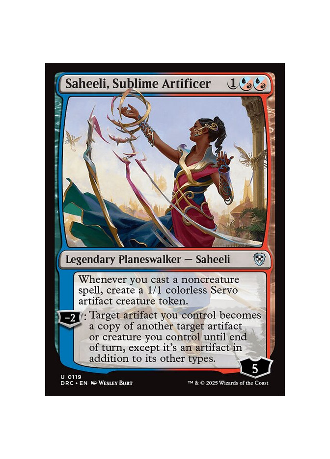 Saheeli, Sublime Artificer