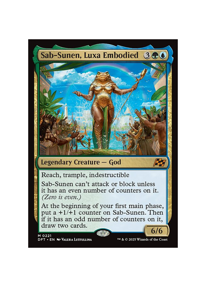 Sab-Sunen, Luxa Embodied