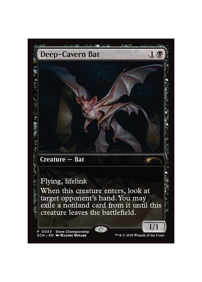 Deep-Cavern Bat