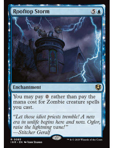 Rooftop Storm - Foil