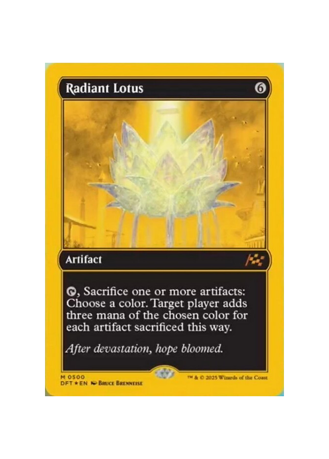 Radiant Lotus - Foil