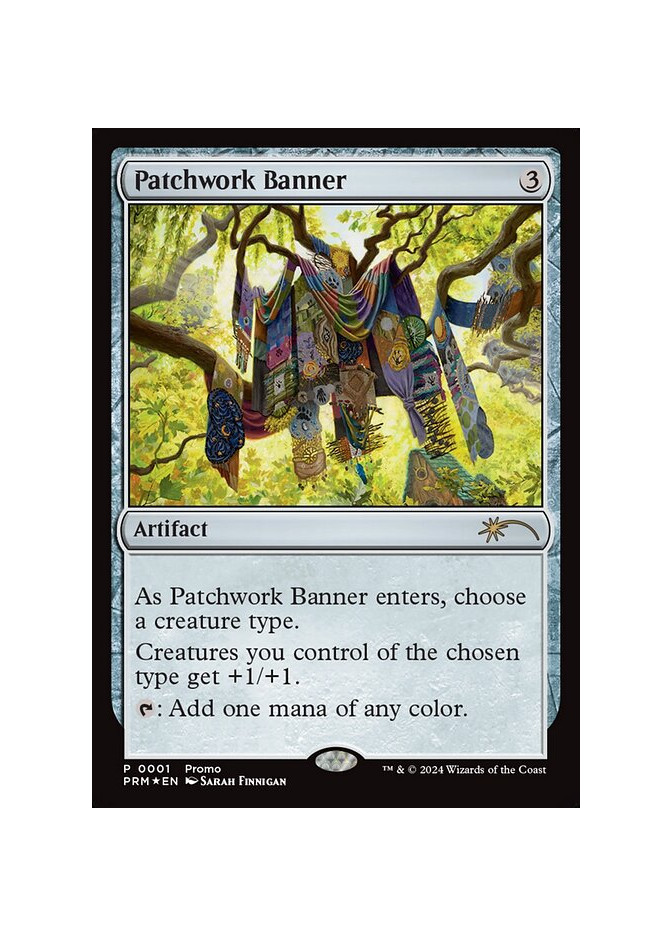 Patchwork Banner - Foil