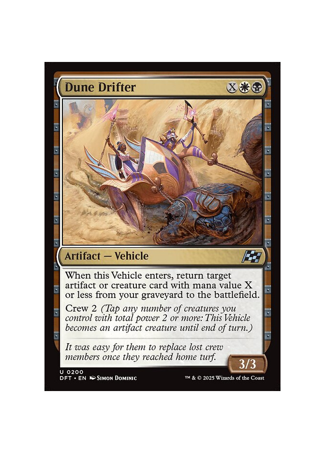 Dune Drifter - Foil