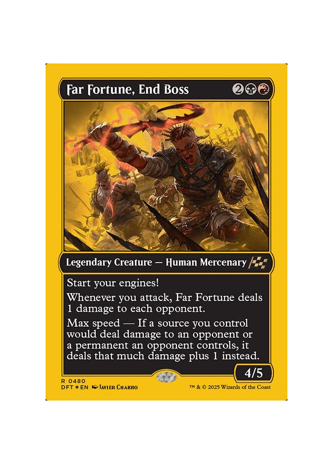 Far Fortune, End Boss - Foil