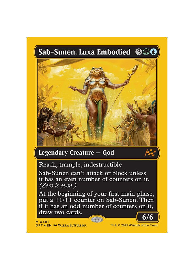 Sab-Sunen, Luxa Embodied - Foil