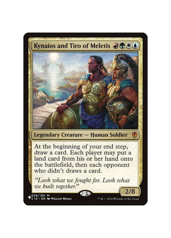 Kynaios and Tiro of Meletis