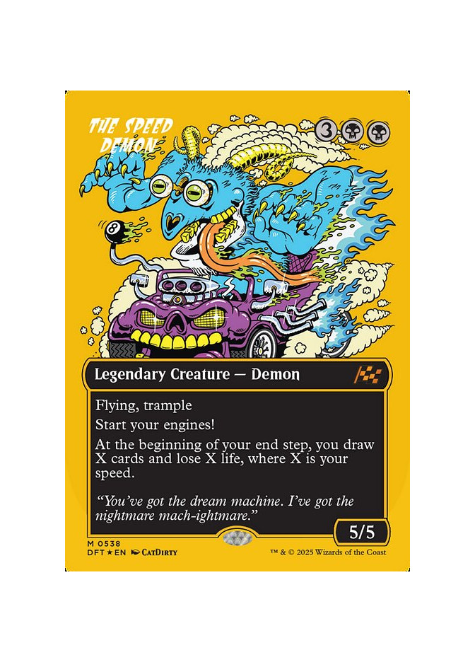 The Speed Demon - Foil