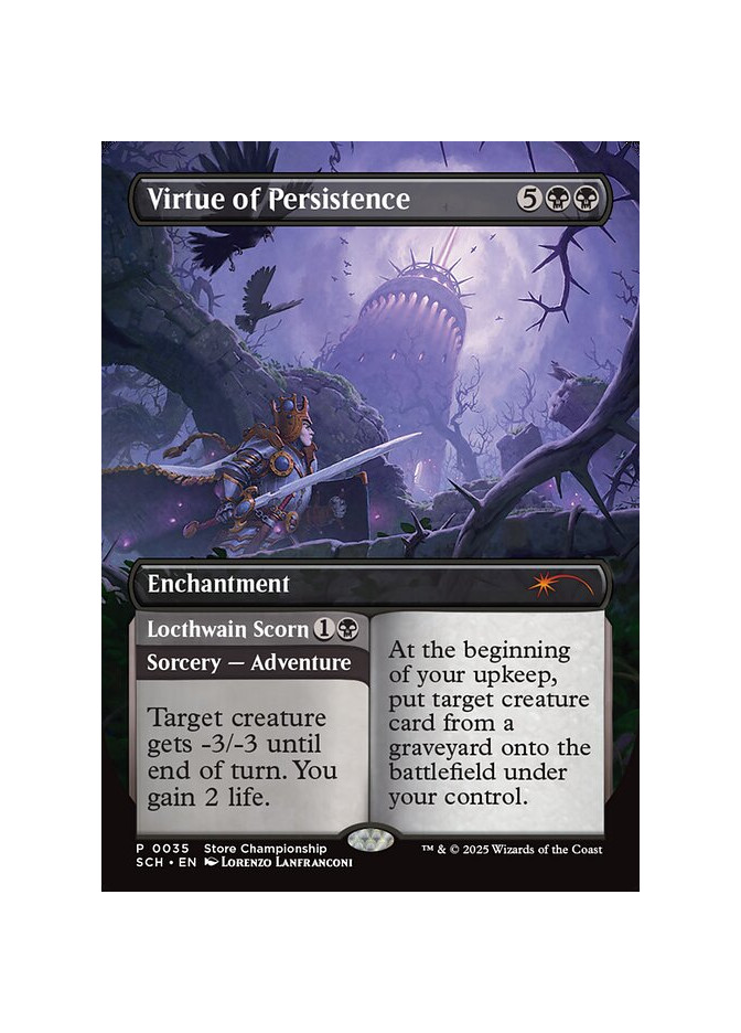 Virtue of Persistence // Locthwain Scorn