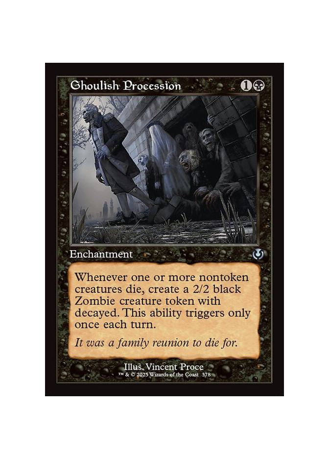 Ghoulish Procession - Foil