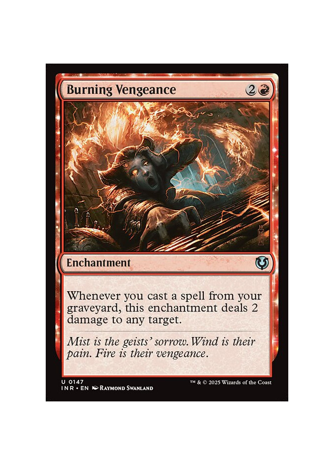 Burning Vengeance - Foil