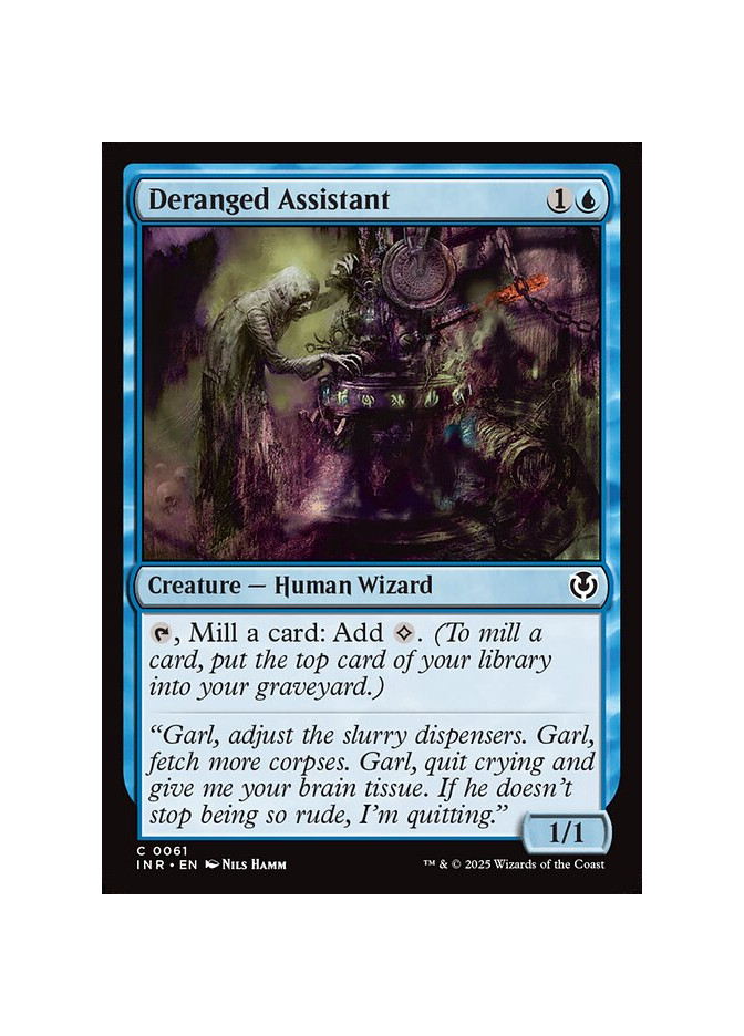 Deranged Assistant - Foil