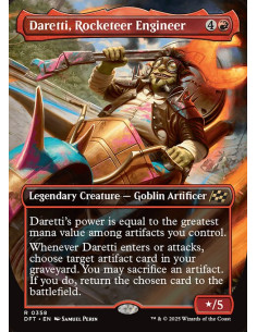 Daretti, Rocketeer Engineer