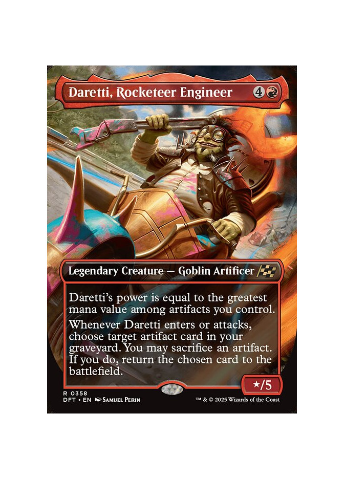 Daretti, Rocketeer Engineer