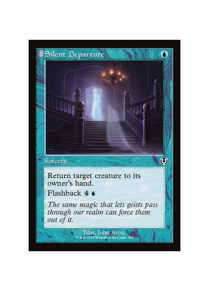 Silent Departure - Foil