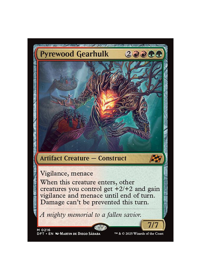 Pyrewood Gearhulk - Foil