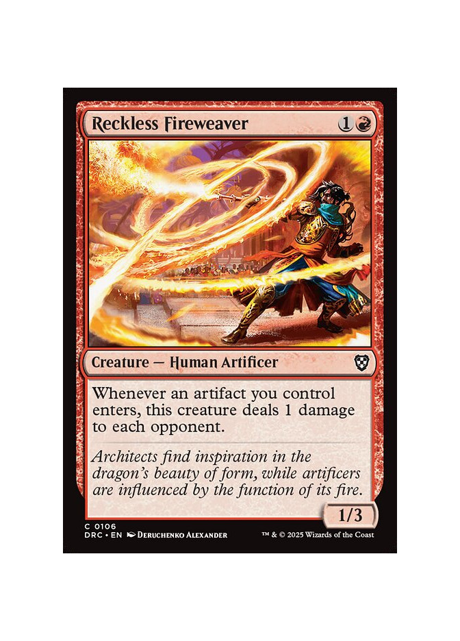 Reckless Fireweaver