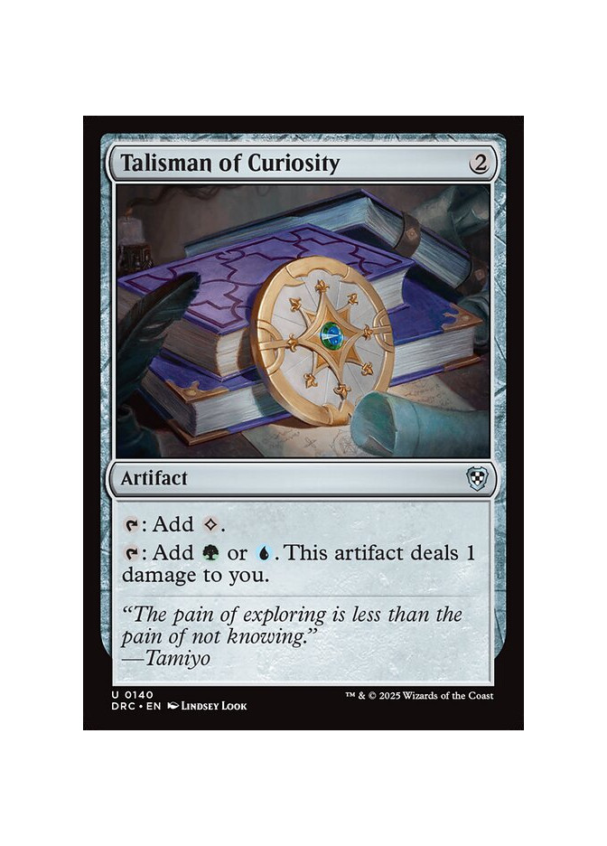 Talisman of Curiosity