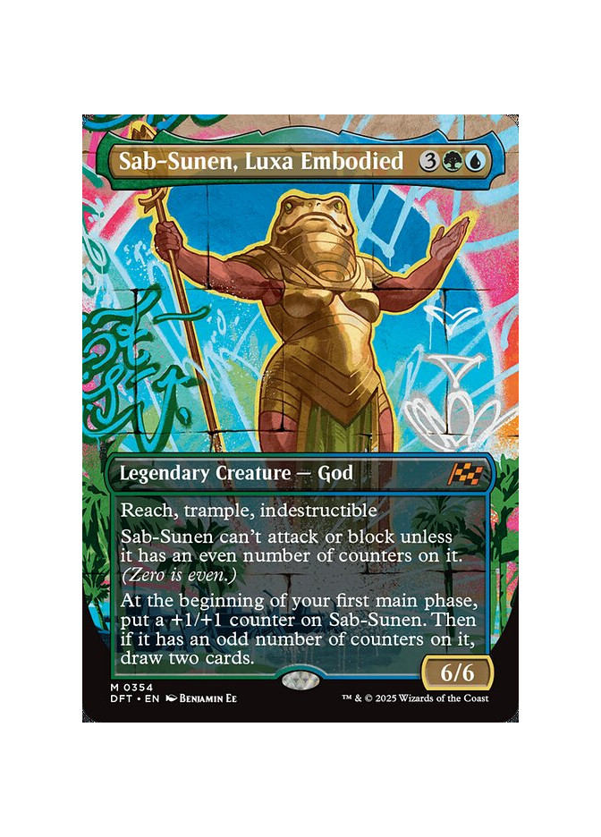 Sab-Sunen, Luxa Embodied - Foil