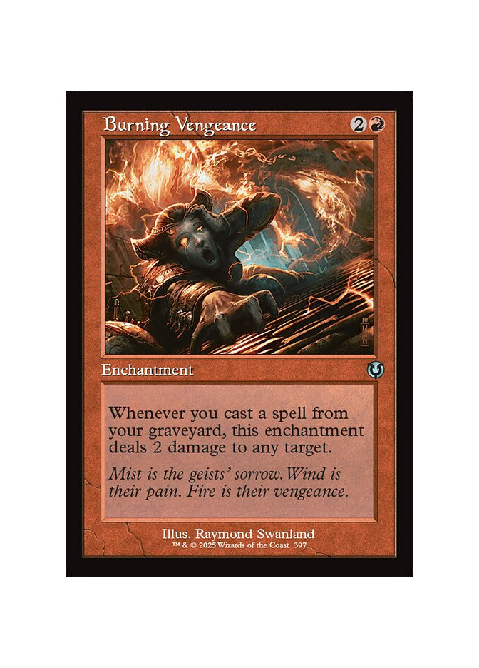 Burning Vengeance - Foil